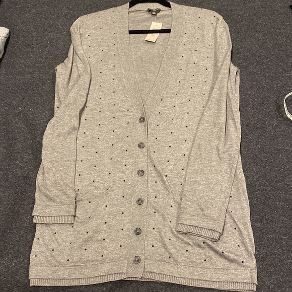 Ann Taylor Cashmere Blend Long Lightweight Cardigan NWT - Picture 15 of 15